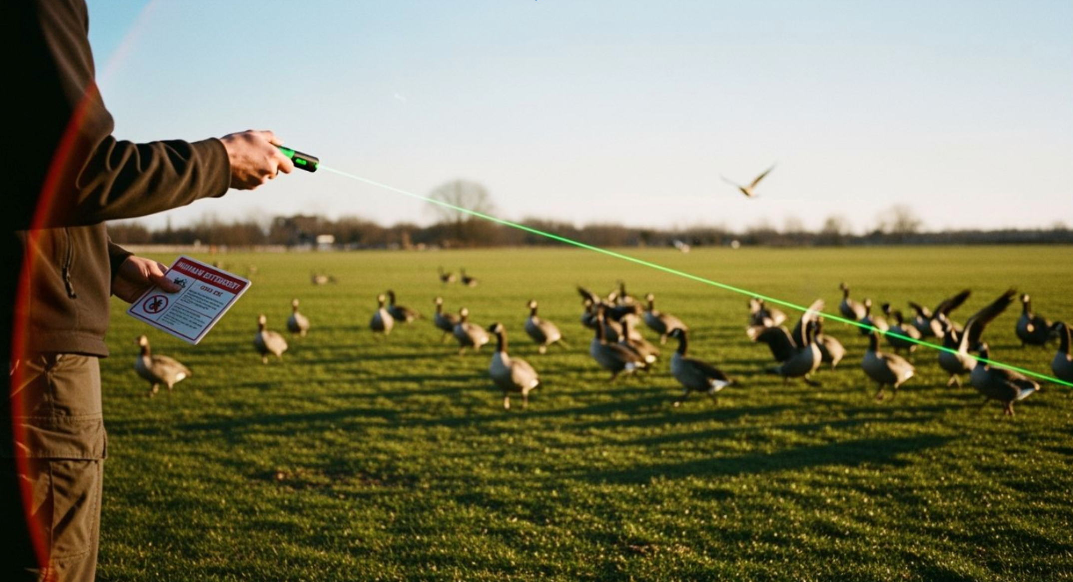 Green Laser for Geese: Does It Work and How to Use It Safely?