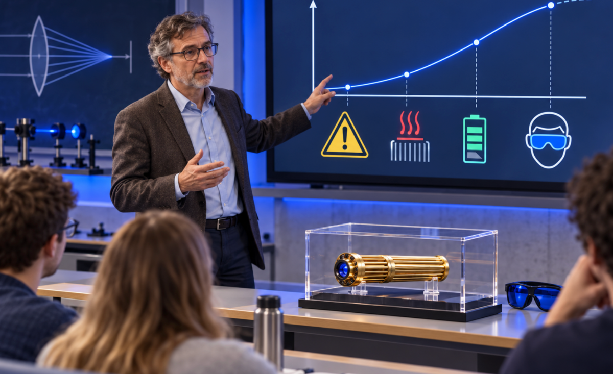 High-Power Blue Lasers: Why More Power Is Not Always Better