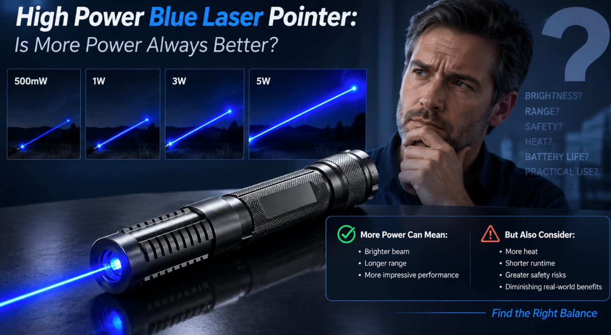 High Power Blue Laser Pointer: Is More Power Always Better?
