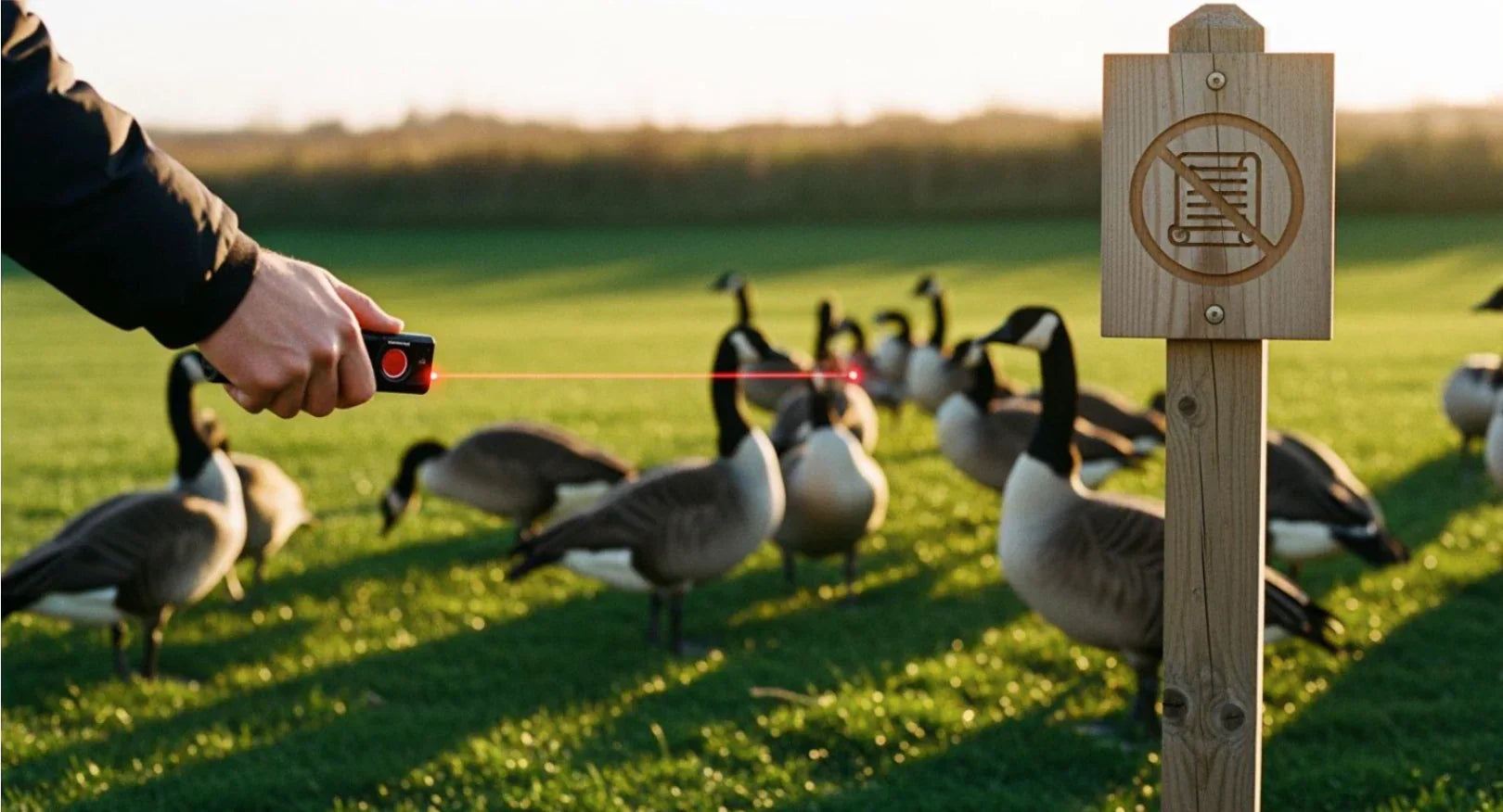 What You Need to Know About Laser Pointers and Goose Control Laws