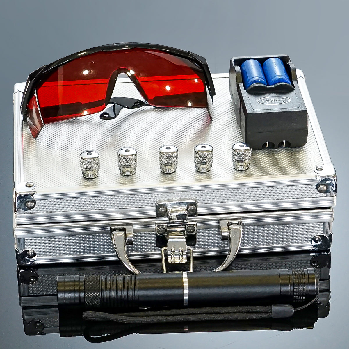 HG-B008-HÖRGEFFEKT SOLID KOPPARLASERPEKARE