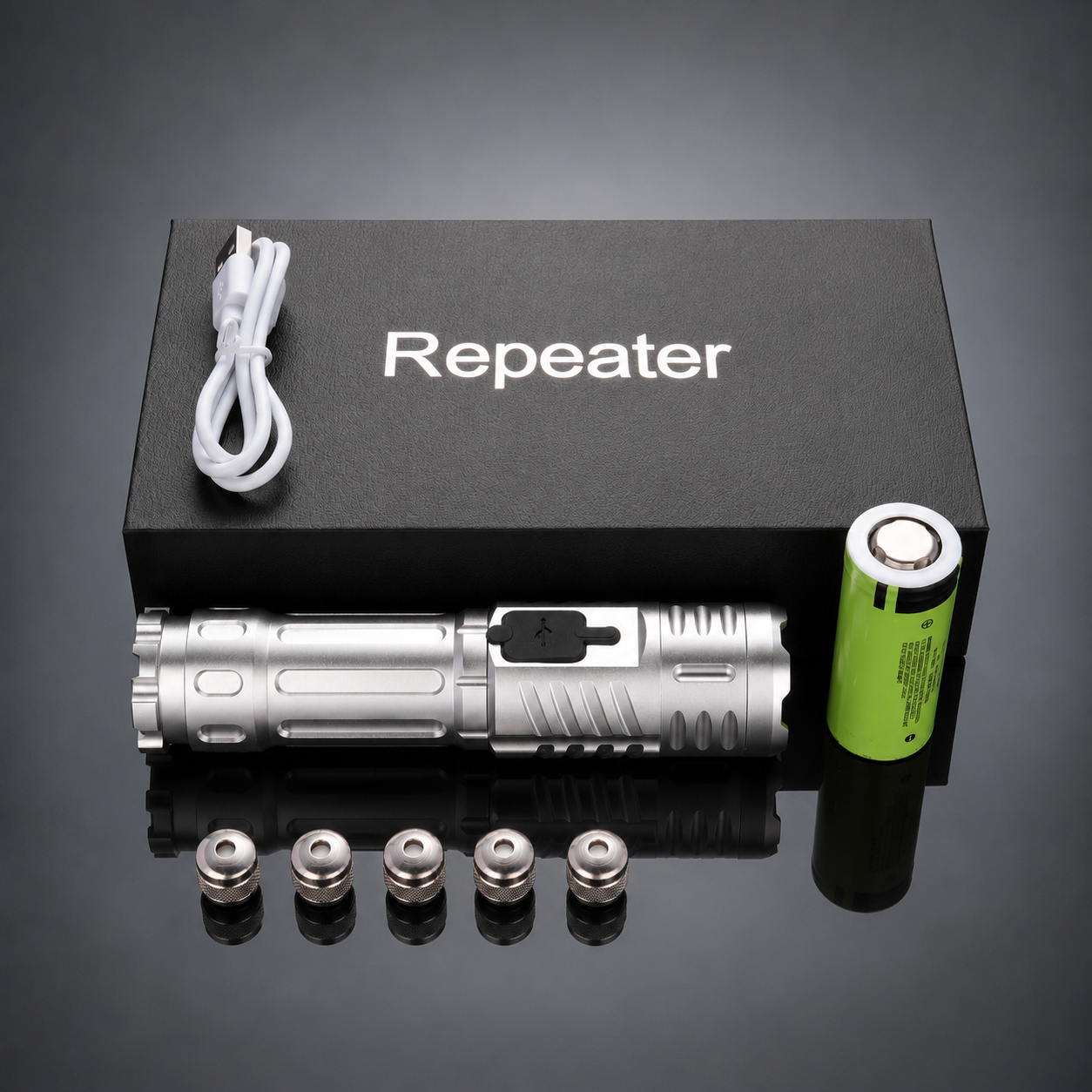 HG-FR-870-HIGH-GREEN BURNING LASER POINTER