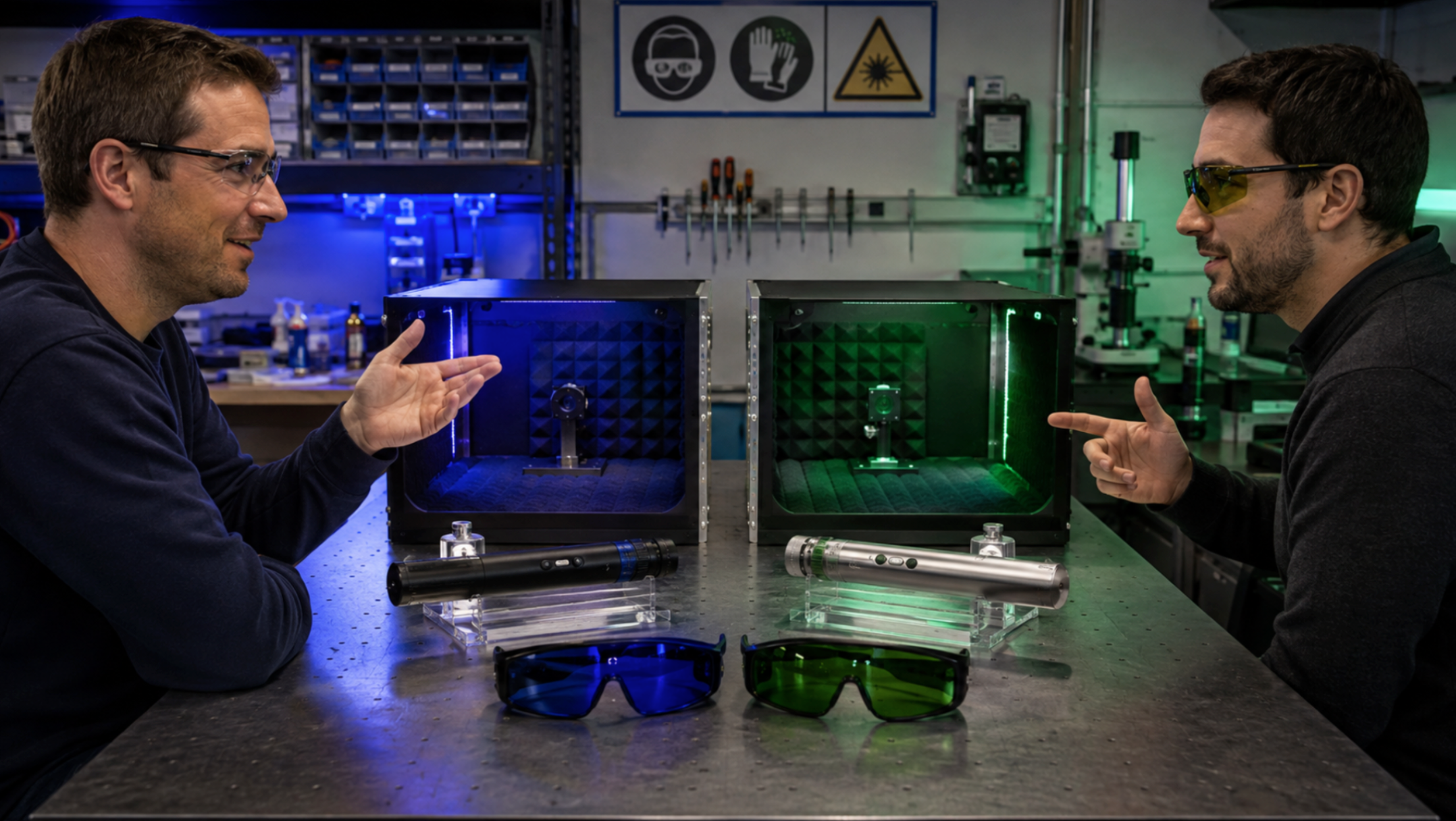 Best High Power Laser Pointer: Green or Blue?