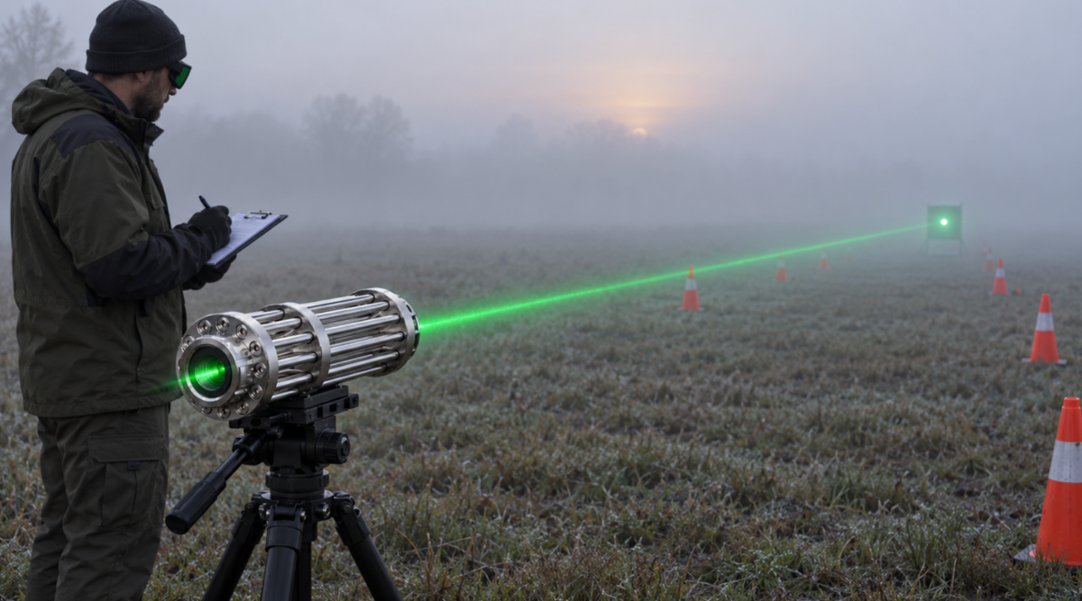 Blue vs. Green Laser Pointers Outdoors: Visibility, Weather, and Safety
