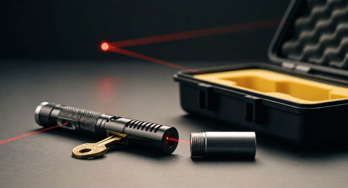Laser Pointer Safety Lock Guide: Key Switches, Tail Caps, and Safe Storage