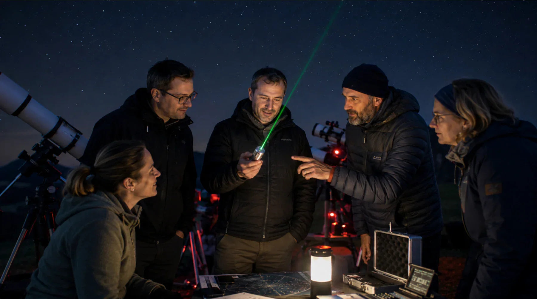 Why High Visibility Green is the Standard for Amateur Astronomy