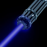 HG-B017black Blue laser pointer 1.5W