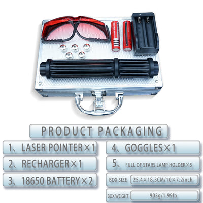 HG-B017Extended version Blue laser pointer 5W