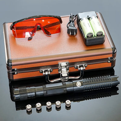 HG-821-HIGH-BLUE BURNING LASER POINTER