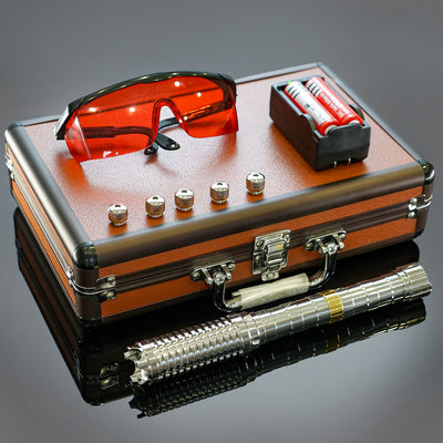 HG-990-IRON MADE BURNING LASER POINTER.