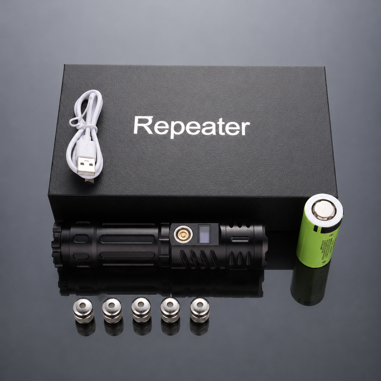 HG-FR-870-HIGH-GREEN BURNING LASER POINTER