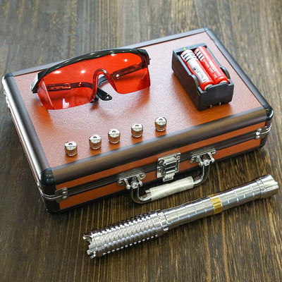 HG-990-IRON MADE BURNING LASER POINTER.
