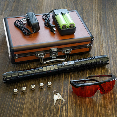 HG-970-HIGH-BLUE BURNING LASER POINTER