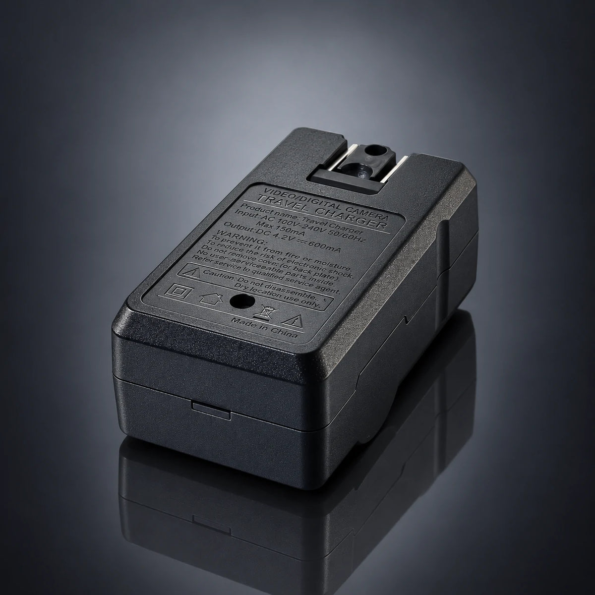 HG-16340 Battery Charger - back view