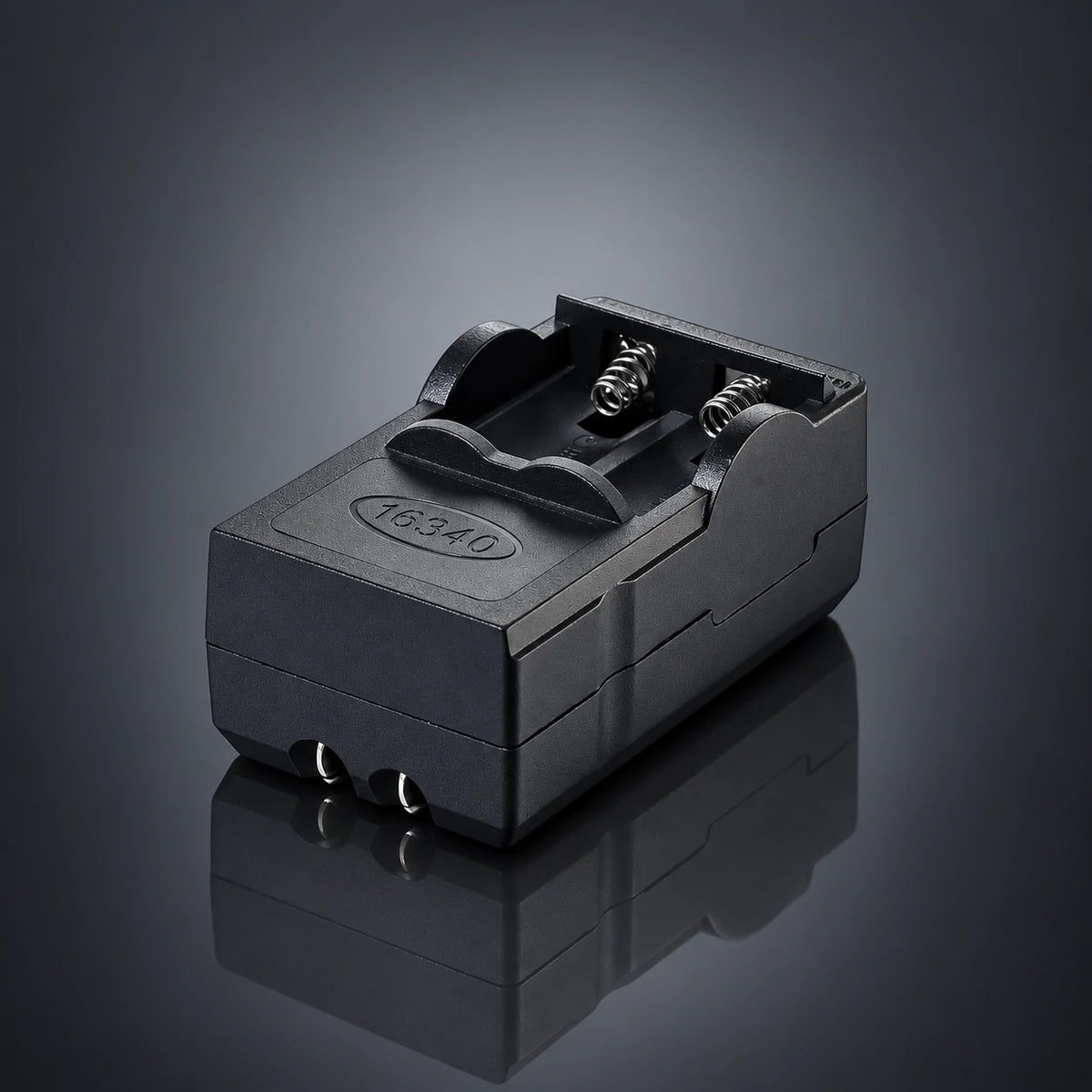 HG-16340 Battery Charger - dual slot front view