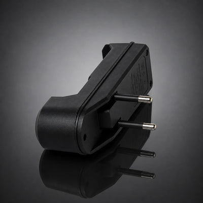 HG-18650 EU Plug Battery Charger - eu plug angle view