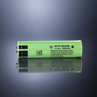 HG-18650 rechargeable battery - side view