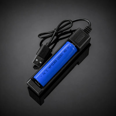 HG-18650 USB Battery Charger - with battery